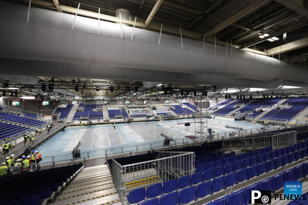 A glimpse of South Paris Arena for Paris 2024