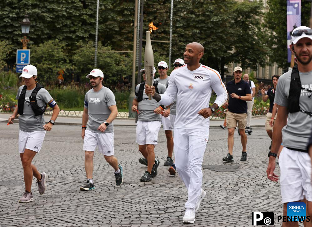 In pics: Olympic Games Paris 2024 Torch Relay