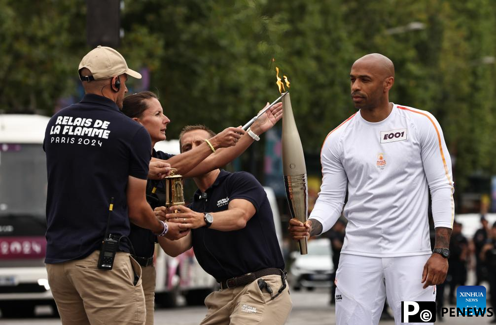 In pics: Olympic Games Paris 2024 Torch Relay