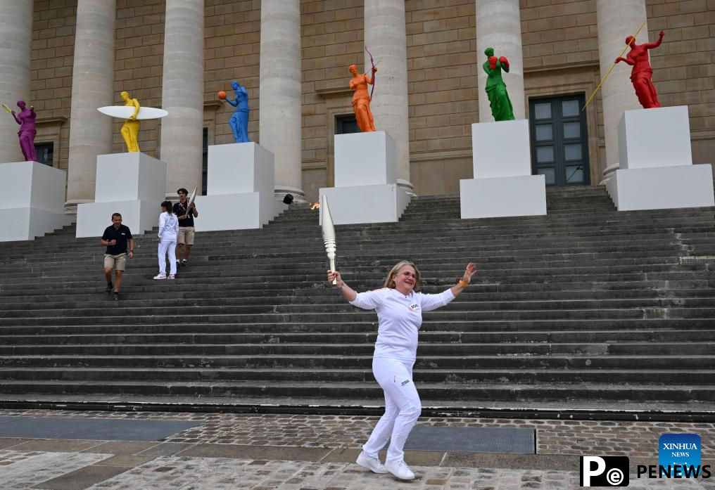 In pics: Olympic Games Paris 2024 Torch Relay