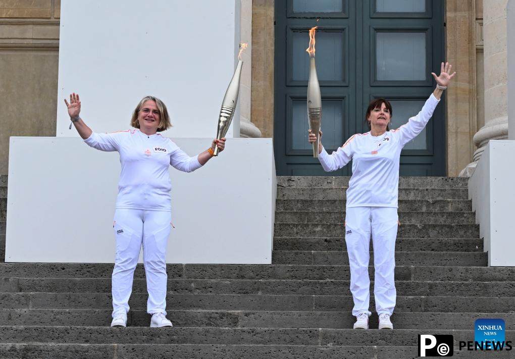 In pics: Olympic Games Paris 2024 Torch Relay