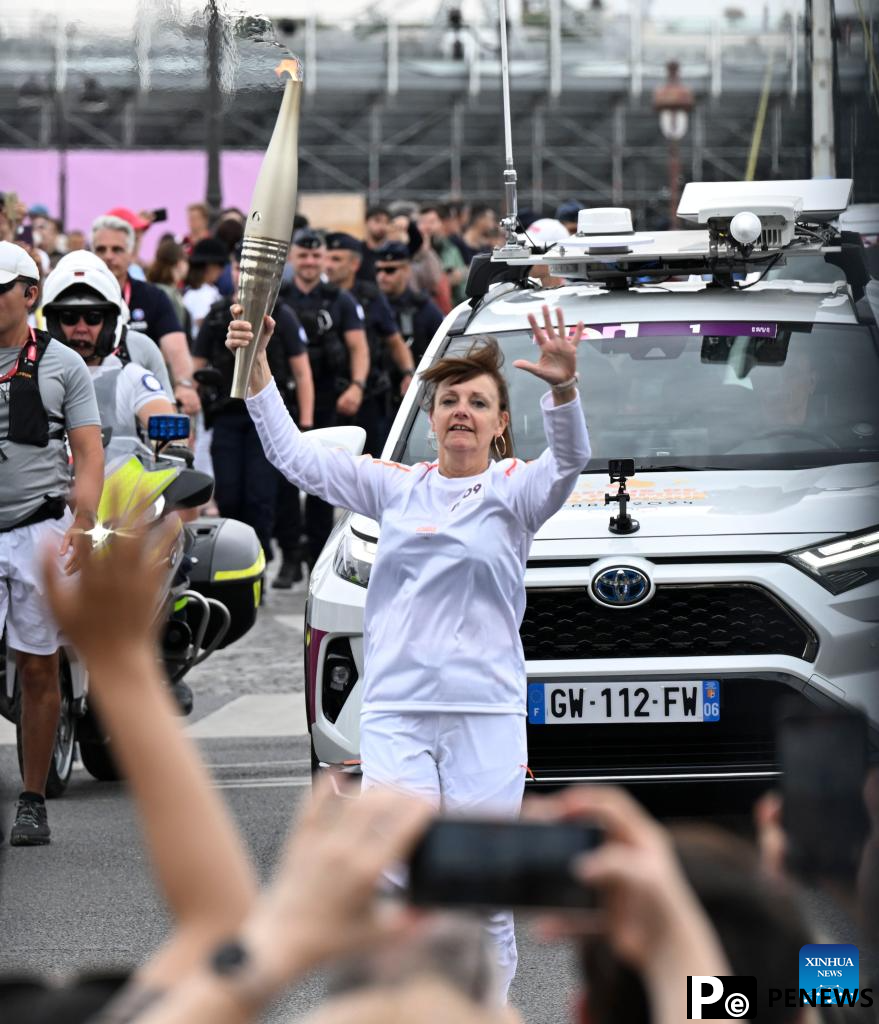 In pics: Olympic Games Paris 2024 Torch Relay