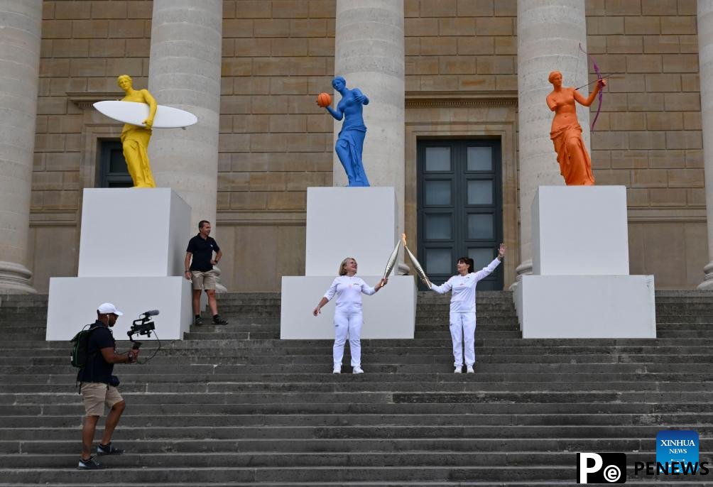 In pics: Olympic Games Paris 2024 Torch Relay