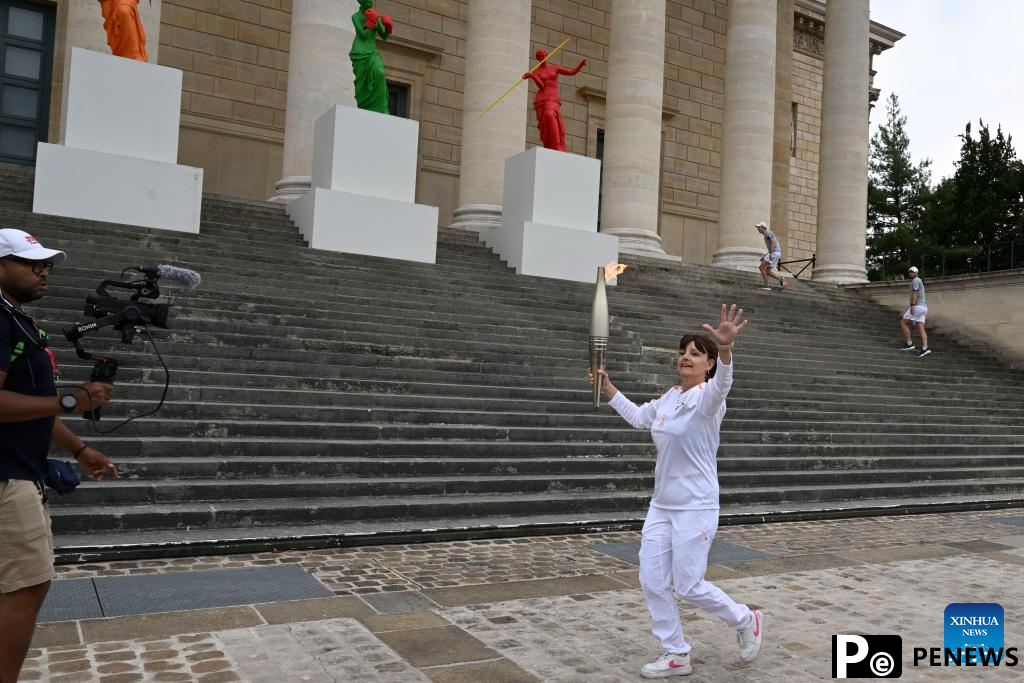 In pics: Olympic Games Paris 2024 Torch Relay