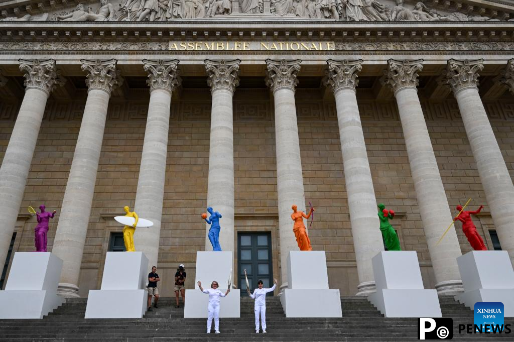 In pics: Olympic Games Paris 2024 Torch Relay