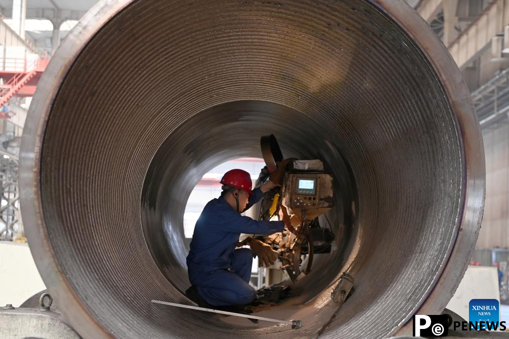 Lanzhou New Area maintains industrial growth