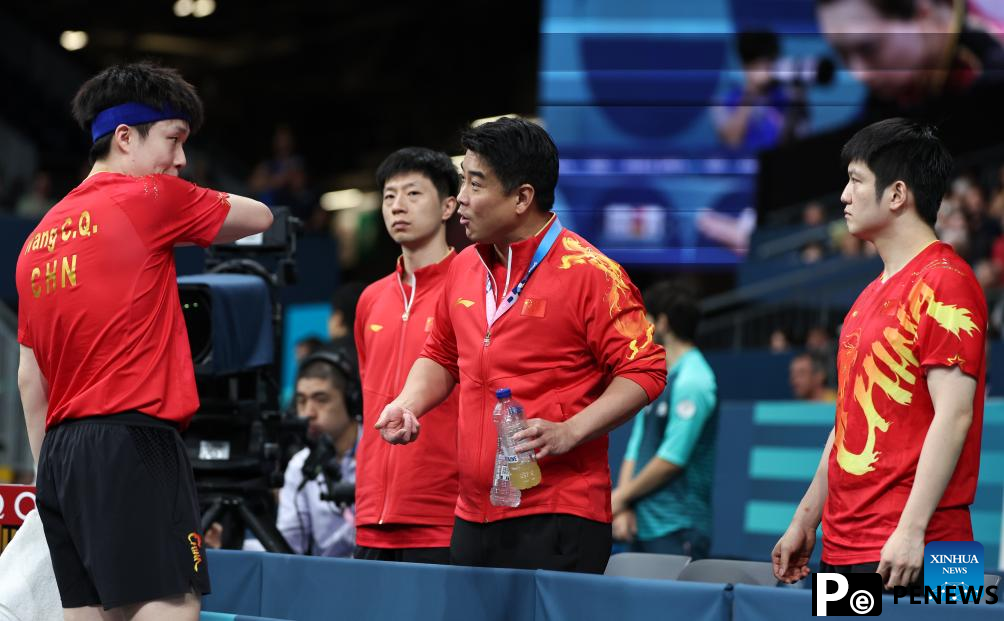 Highlights of table tennis men