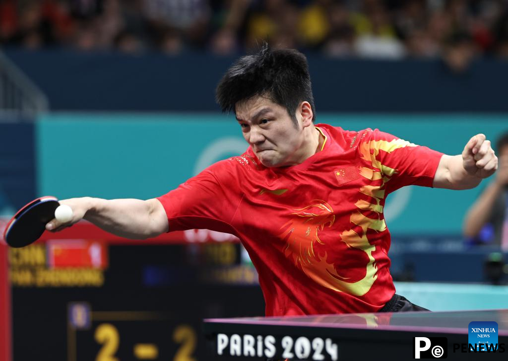 Highlights of table tennis men