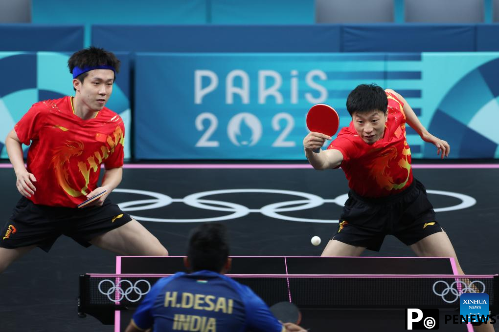 Highlights of table tennis men