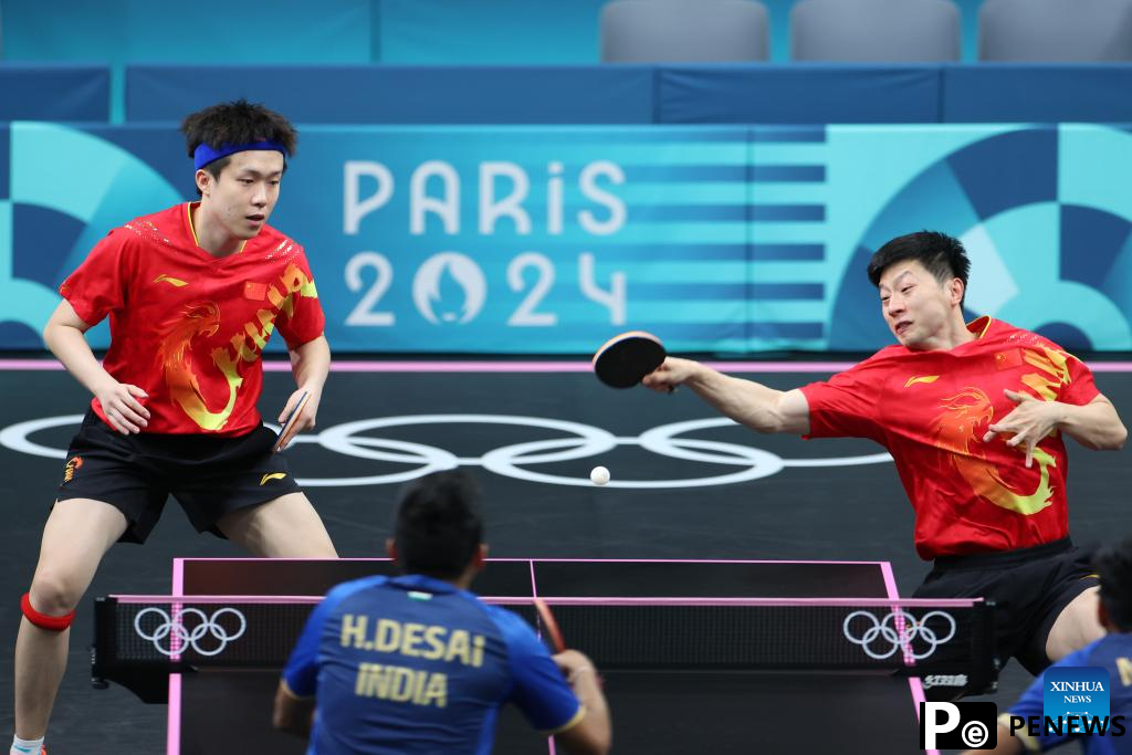 Highlights of table tennis men