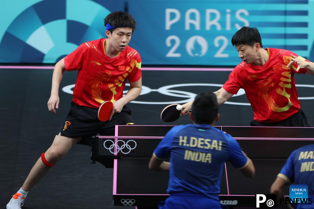 Highlights of table tennis men