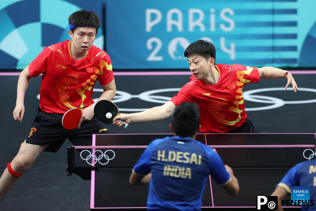 Highlights of table tennis men