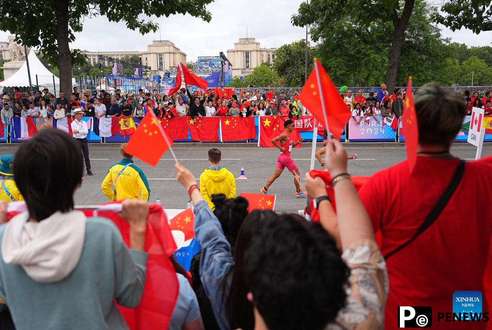 Paris 2024: marathon race walk relay mixed of Athletics