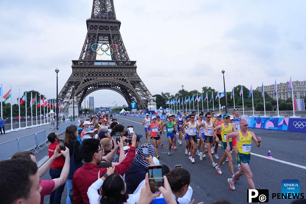 Paris 2024: marathon race walk relay mixed of Athletics