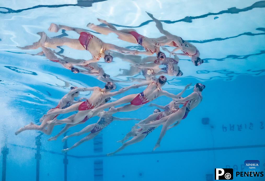China storms to first ever artistic swimming gold medal in team event