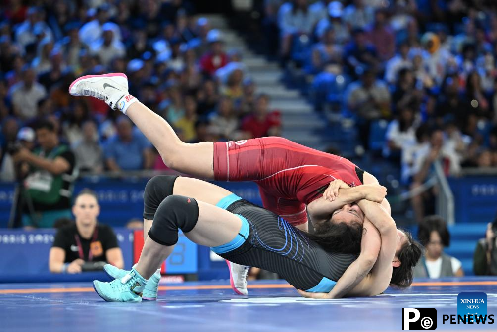 Highlights of wrestling at Paris 2024 Olympic Games