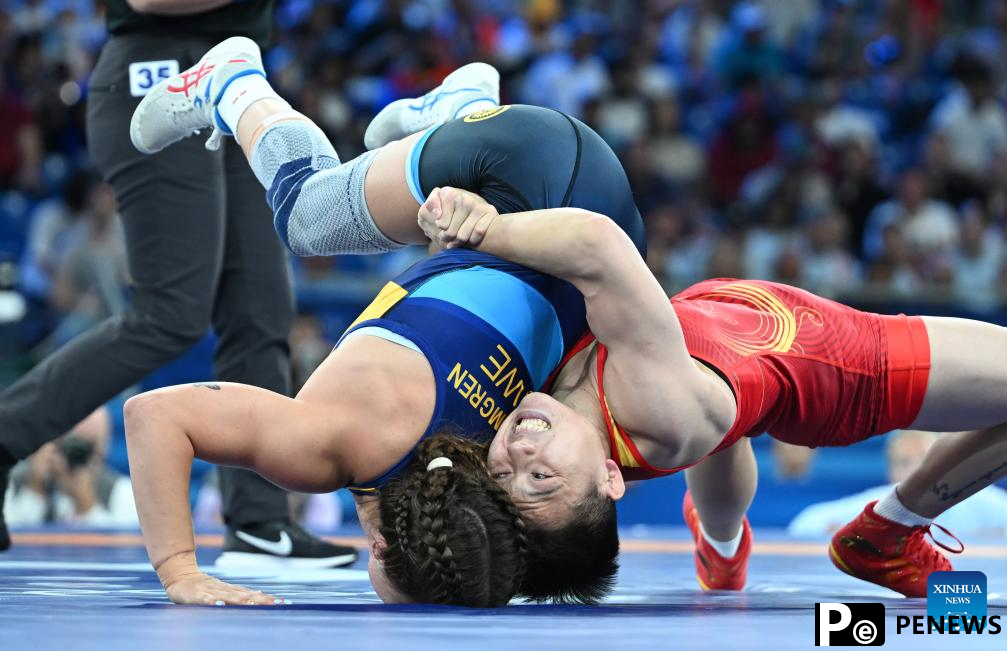 Highlights of wrestling at Paris 2024 Olympic Games