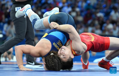 Highlights of wrestling at Paris 2024 Olympic Games