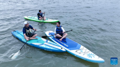 China sees outdoor sports fever in summer