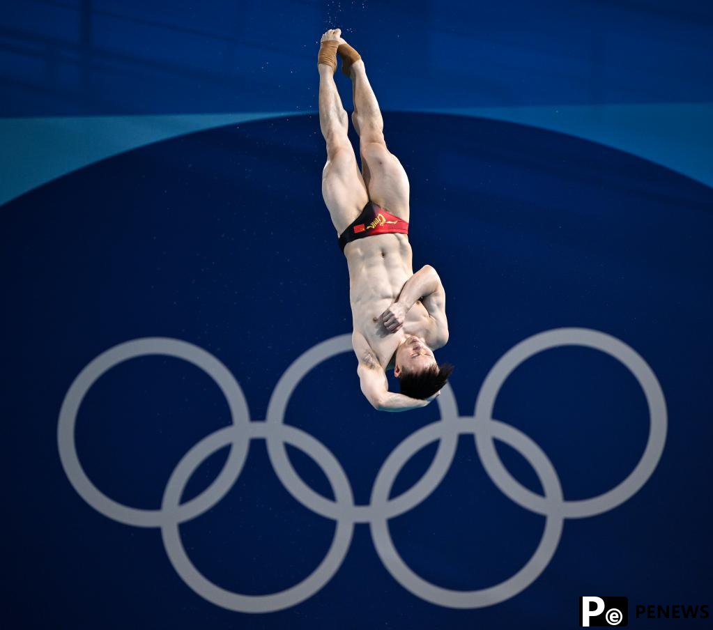 Day 13: Xie earns China sixth gold in diving, U.S. top medal tally with 30 golds