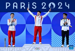 Day 13: Chinese diver defends Olympic title, weightlifting debutant claims gold