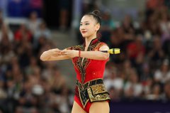Wang sets China's best Olympic result in rhythmic gymnastics individual all