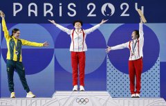 In pics: China's Chen Yiwen wins women's 3m springboard diving at Paris Olympic Games