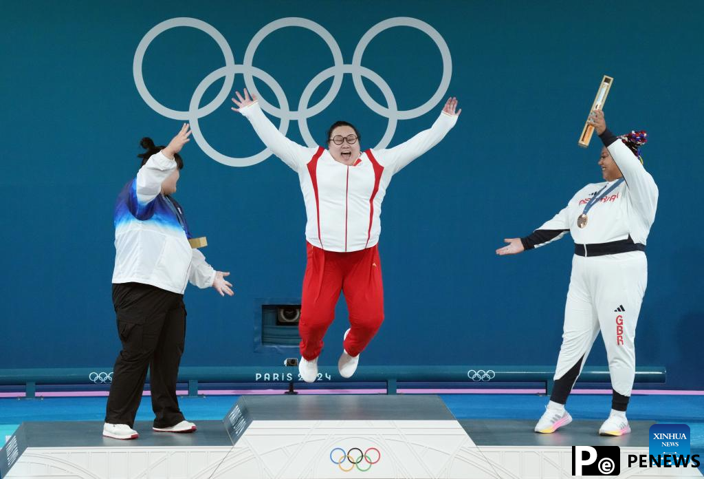 Li Wenwen clinches 40th gold for China with weightlifting women