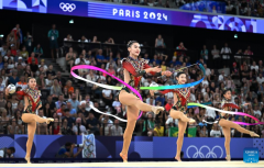 China claims historic rhythmic gymnastics group all