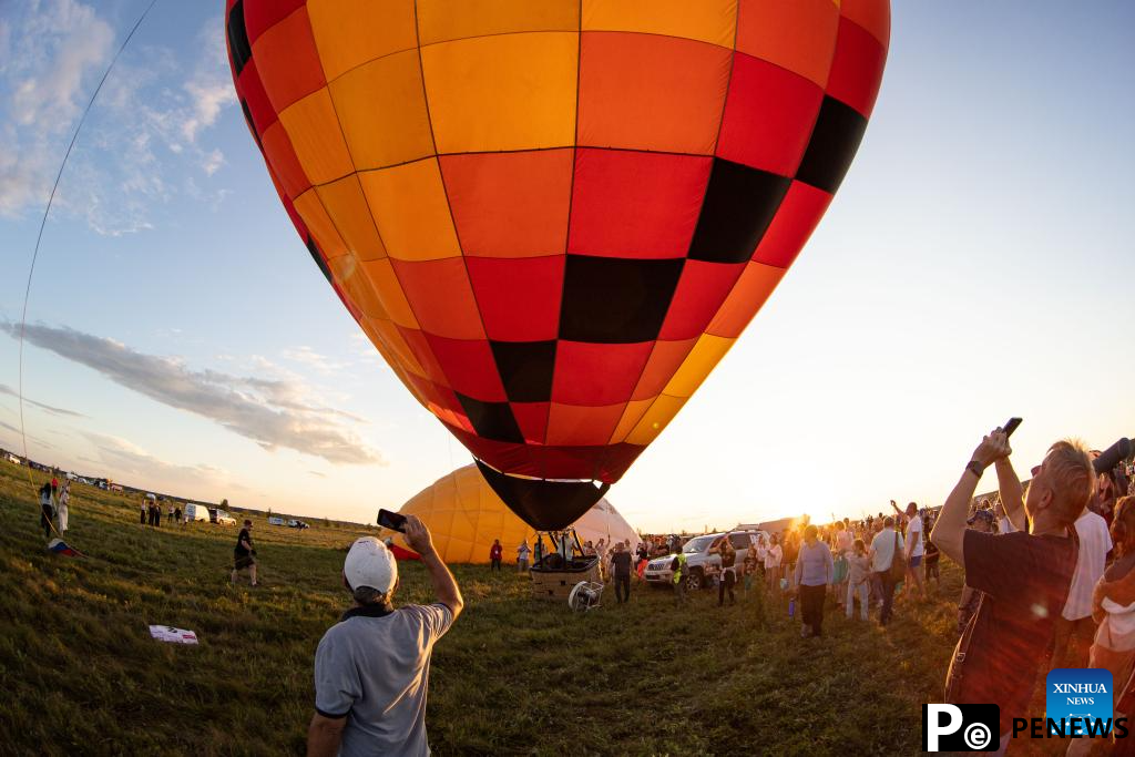 22nd ballooning festival "Sky of Russia" held in Ryazan