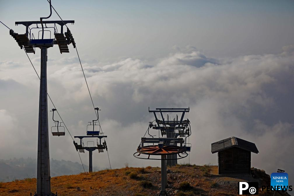 Scenery of Mount Sannine, Lebanon