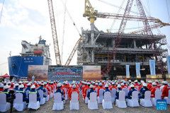 in Platform built by COOEC completed in Qingdao