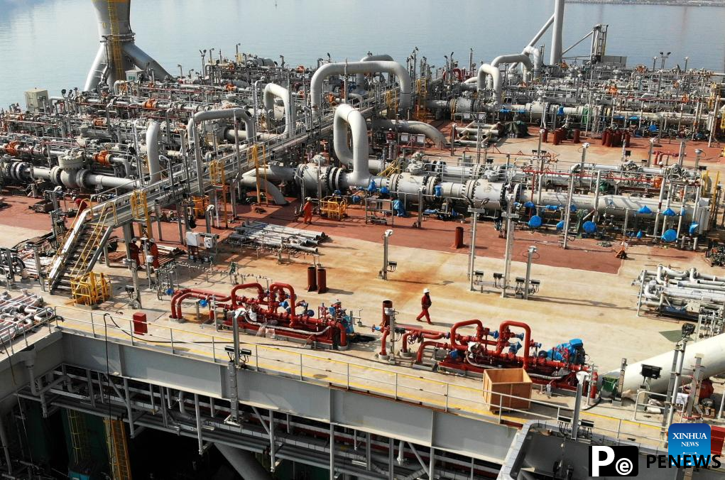 in Platform built by COOEC completed in Qingdao