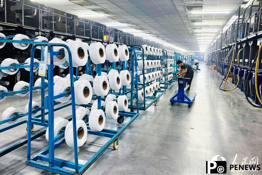 County in SE China’s Fujian builds complete textile industrial chain