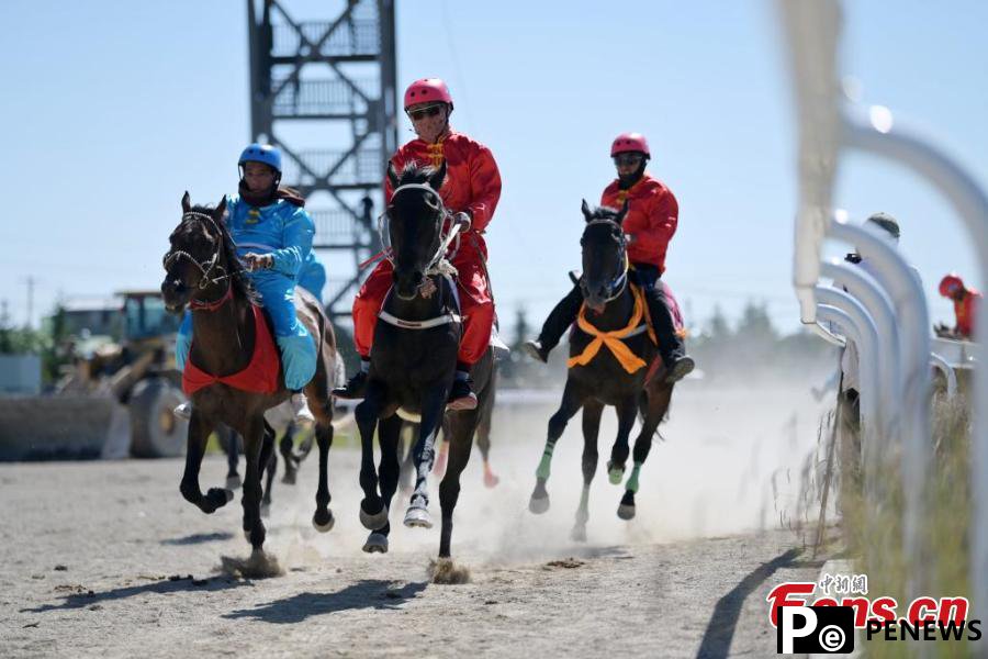 Gesar horse racing festival celebrated in Gansu