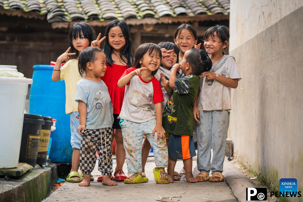 In pics: beautiful scenery, joyful life in Basha Village, SW China