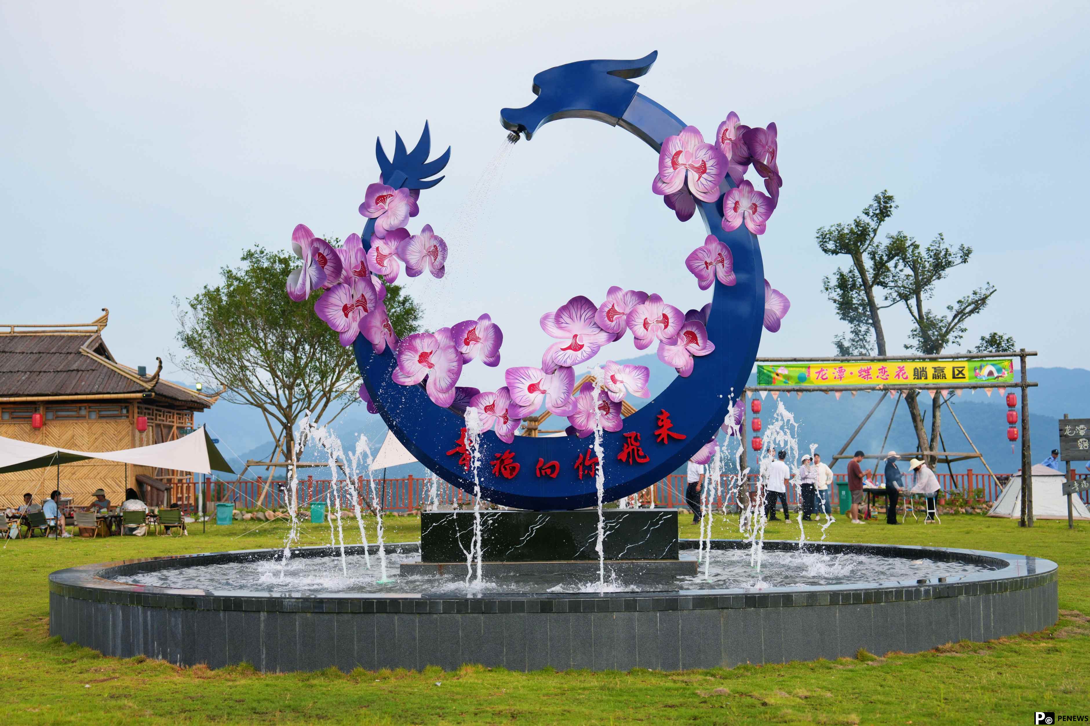 Town in SE China’s Fujian turns mining area into moth orchid greenhouses