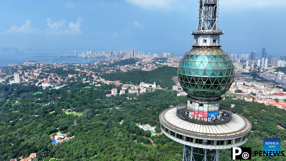City view of Qingdao, E China