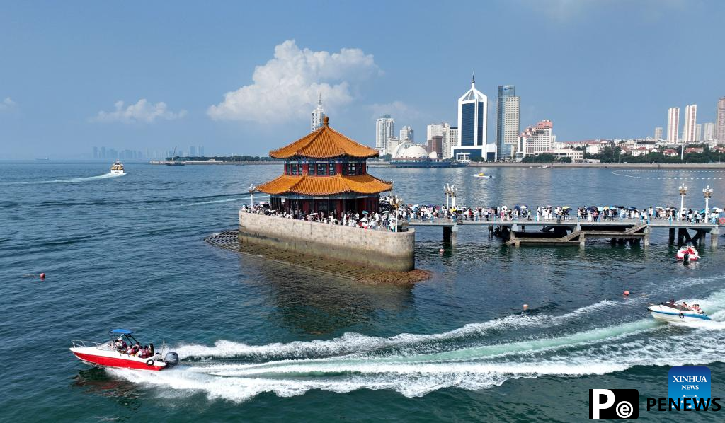 City view of Qingdao, E China