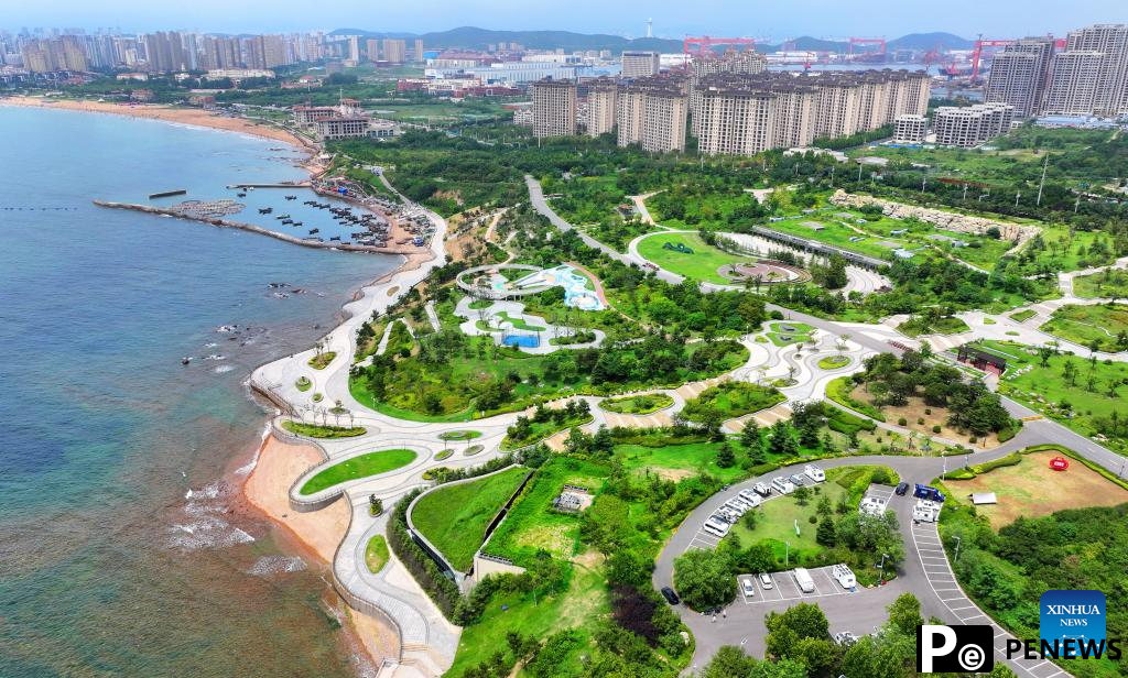 City view of Qingdao, E China