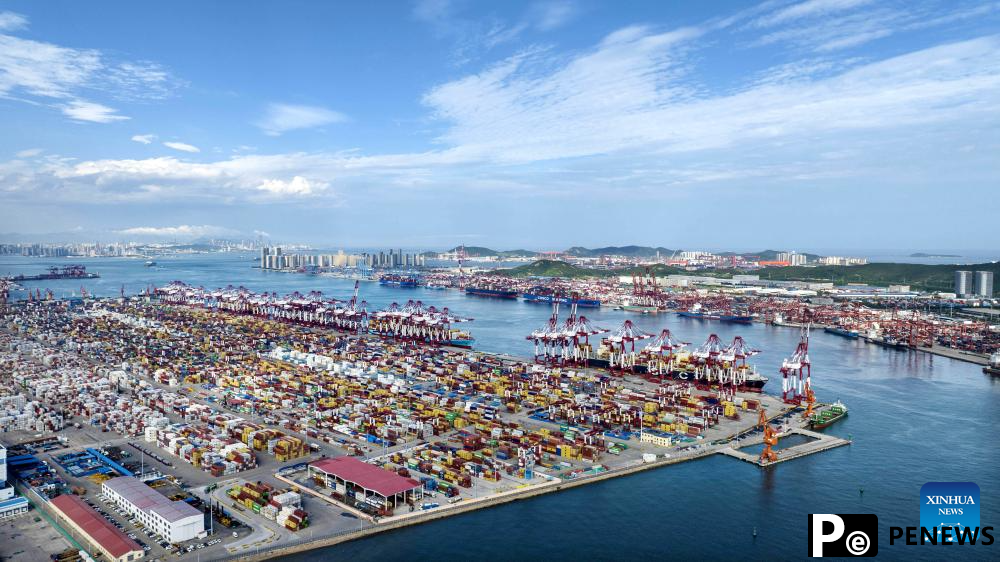 City view of Qingdao, E China