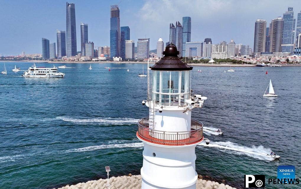 City view of Qingdao, E China