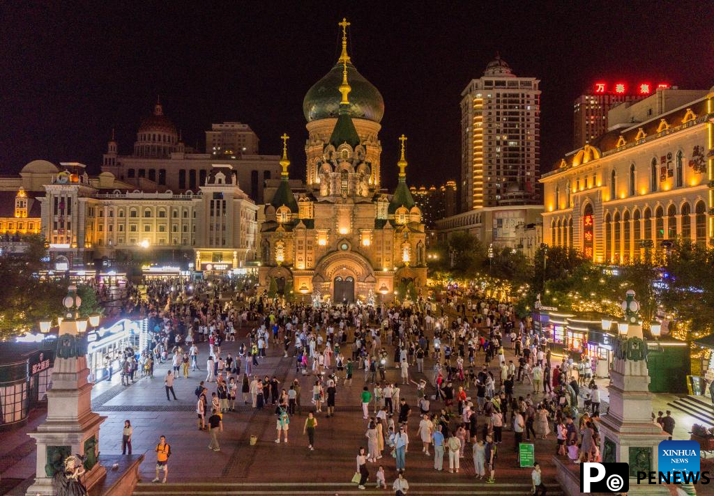 "Ice City" Harbin remains attractive to tourists throughout year