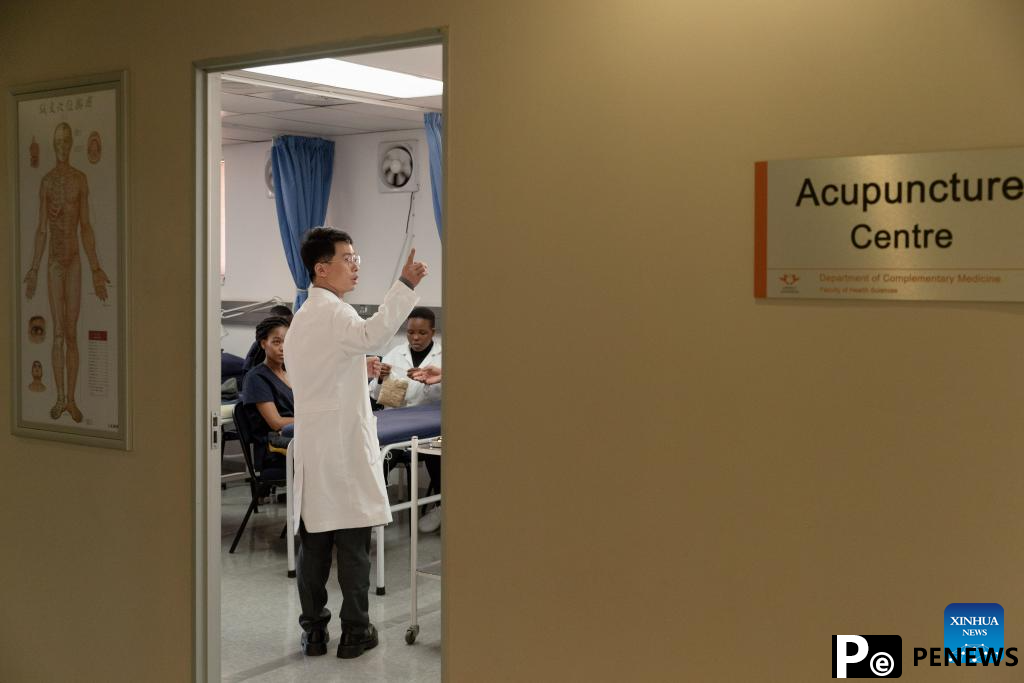 Acupuncture teacher promotes TCM in South Africa