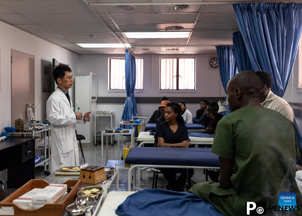 Acupuncture teacher promotes TCM in South Africa