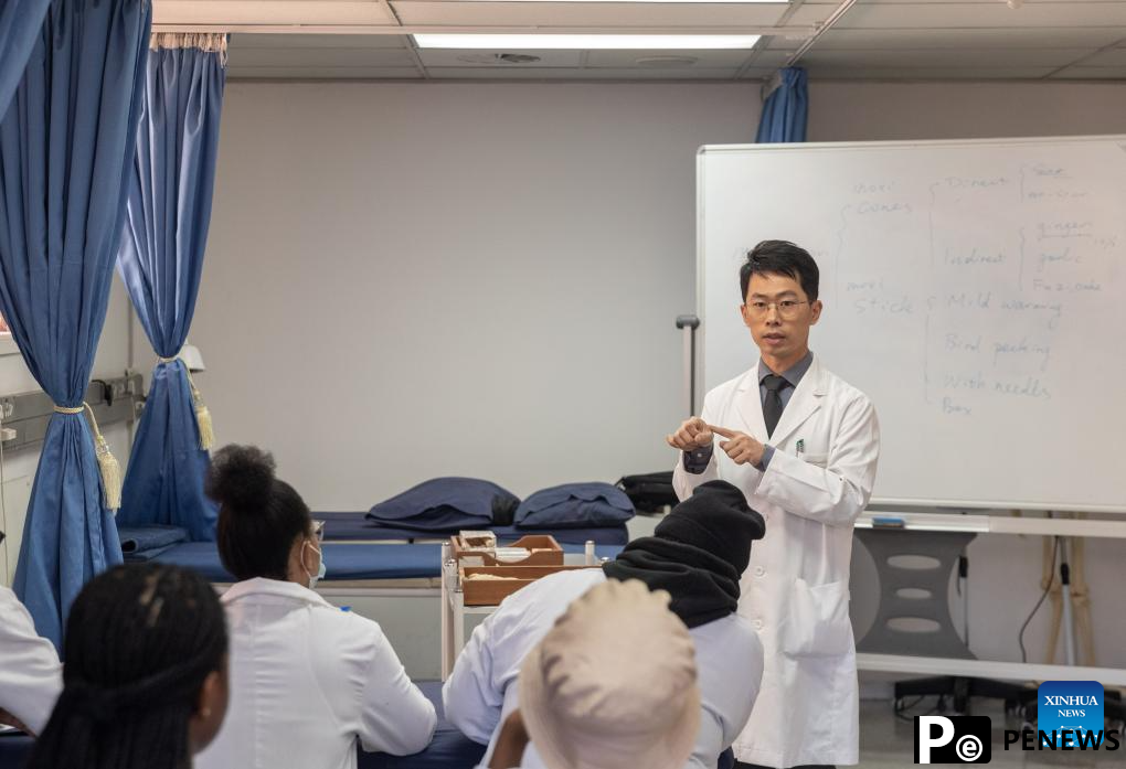 Acupuncture teacher promotes TCM in South Africa