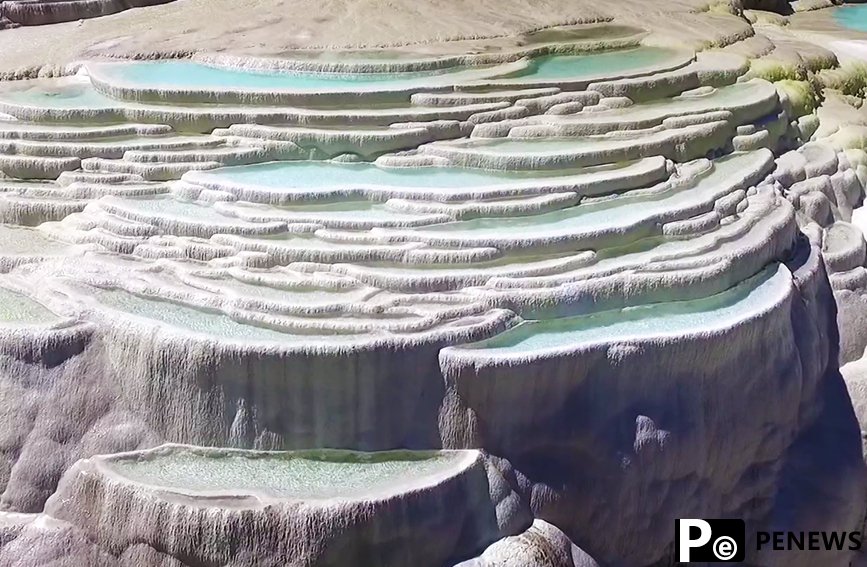 Stunning scenery of spring water terraces in Shangri-La, SW China's Yunnan