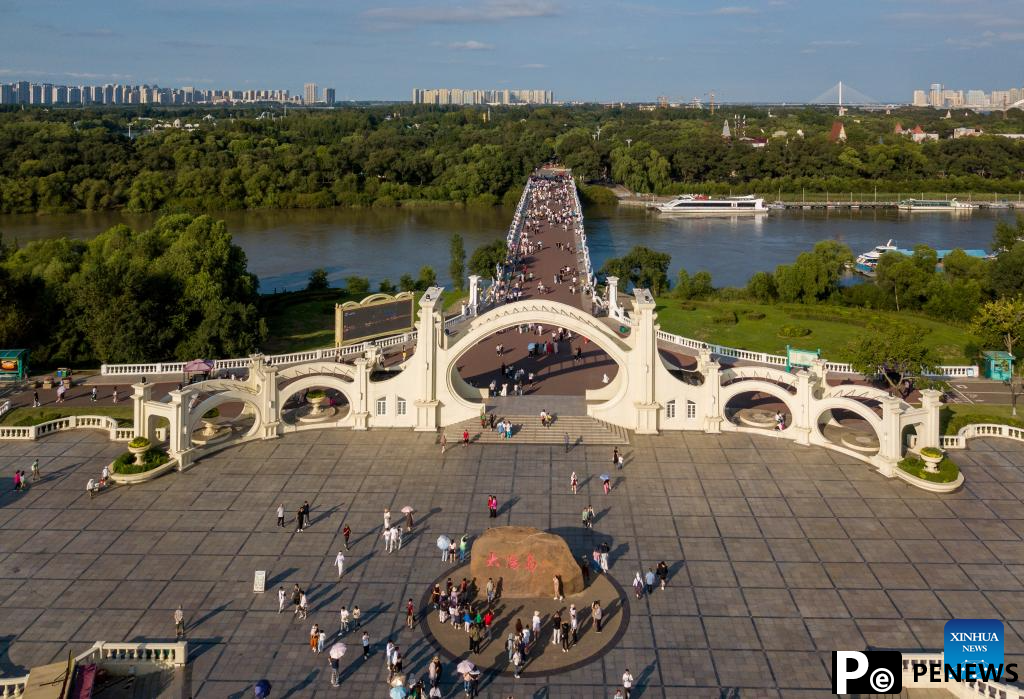 In pics: Taiyangdao National Wetland Park in Harbin, NE China
