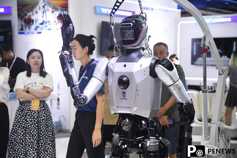 powered robots steal the show at World Robot Conference in Beijing