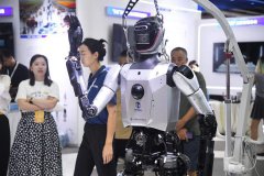 powered robots steal the show at World Robot Conference in Beijing